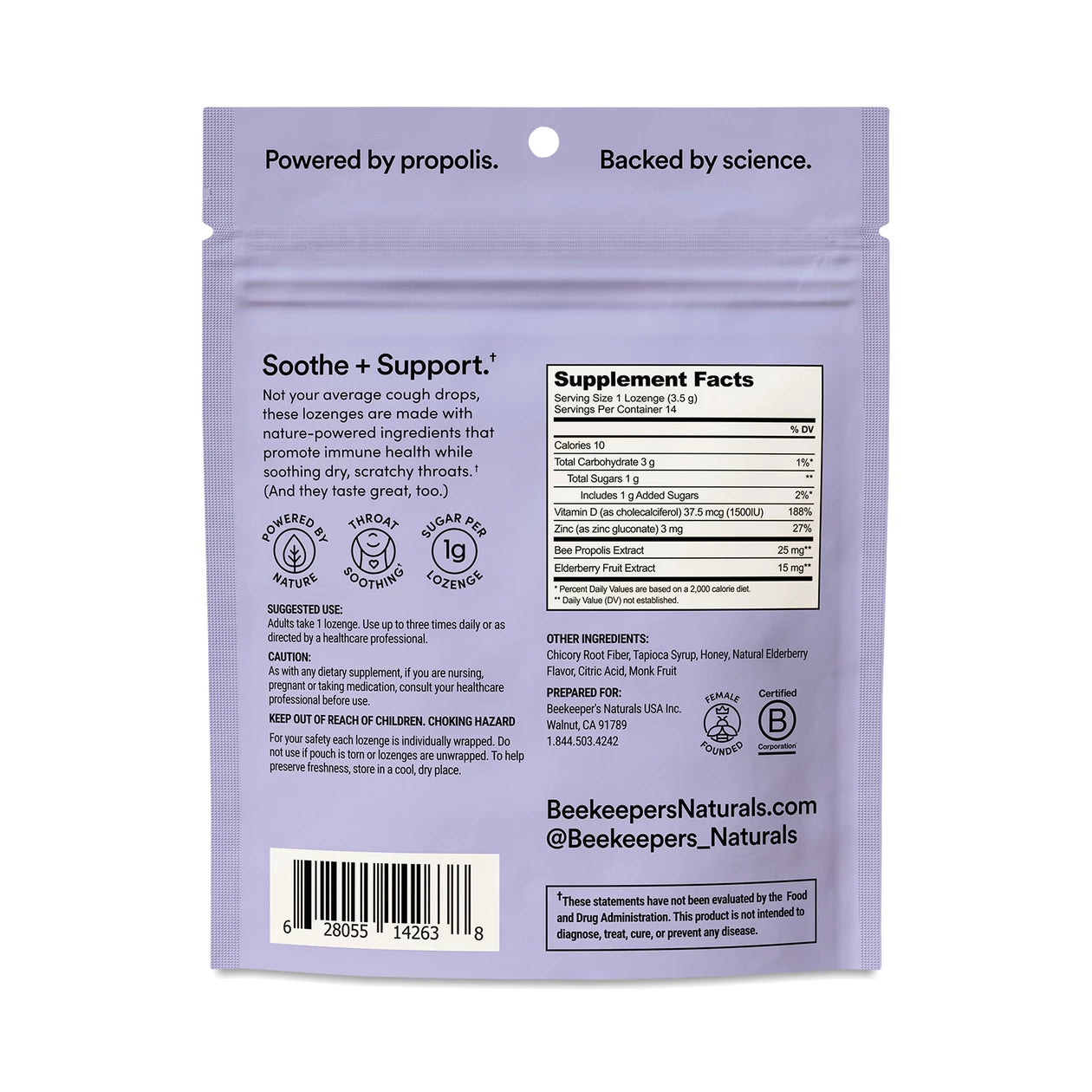 Propolis Soothing Lozenges
