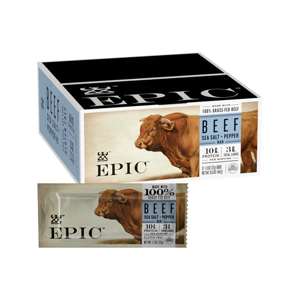 Beef Sea Salt + Pepper Bar