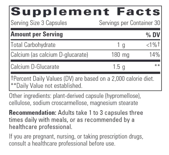 Calcium D-Glucarate