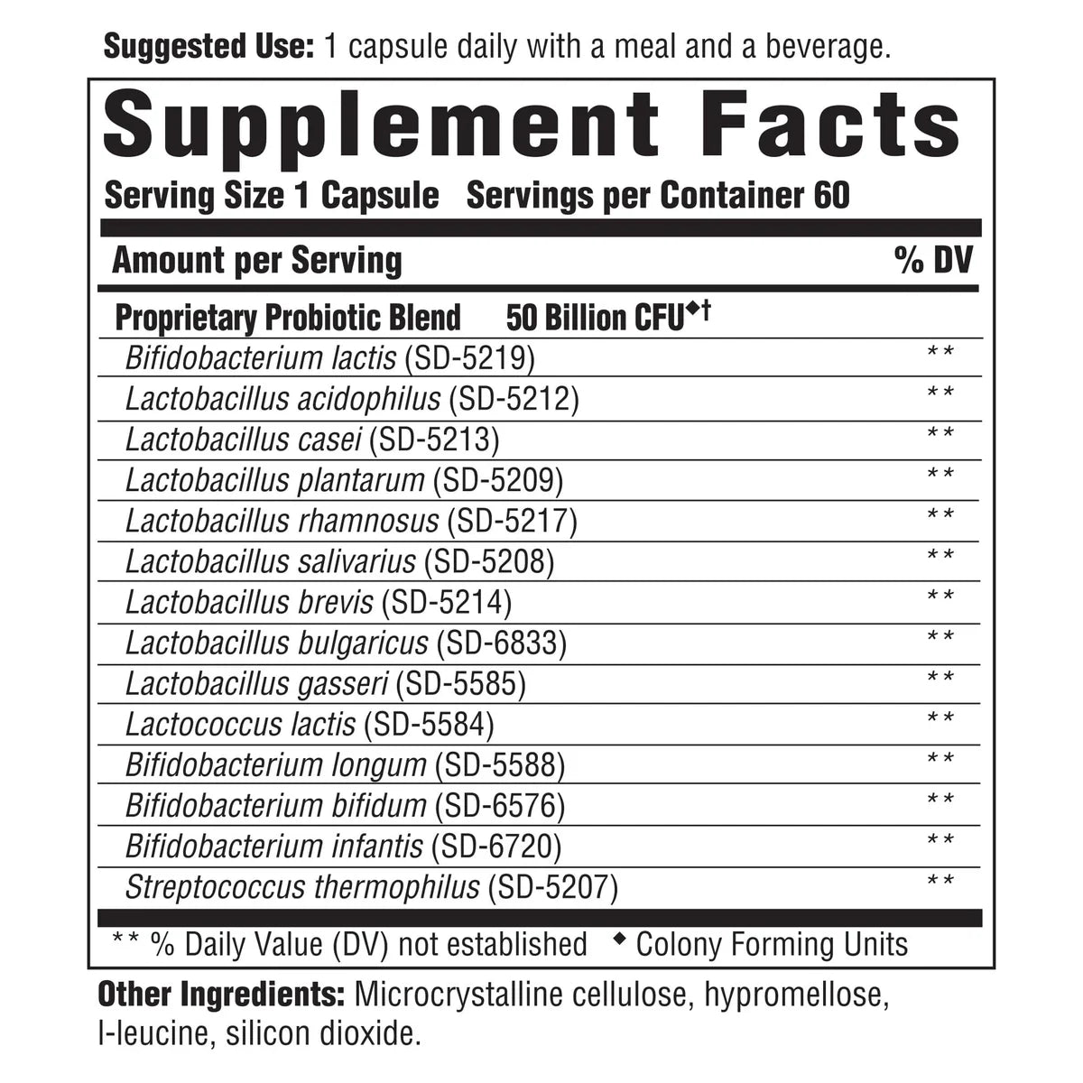 Flora 50-14 Clinical Strength Probiotic