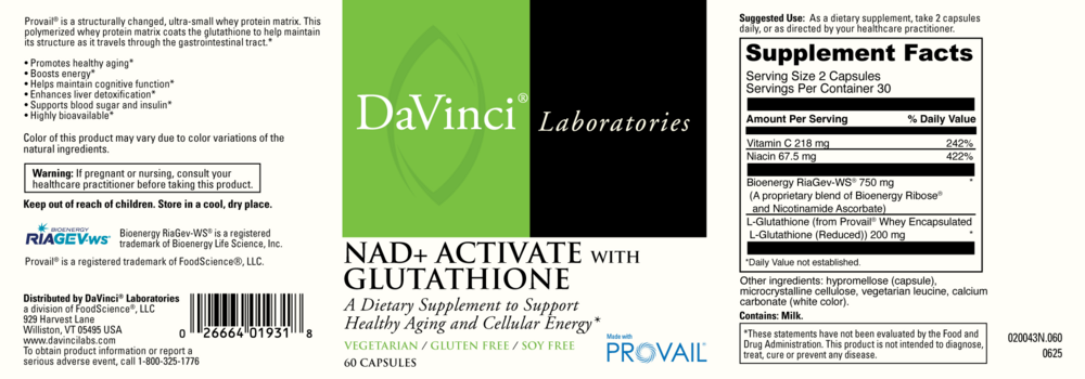 NAD+ Activate Glutathione