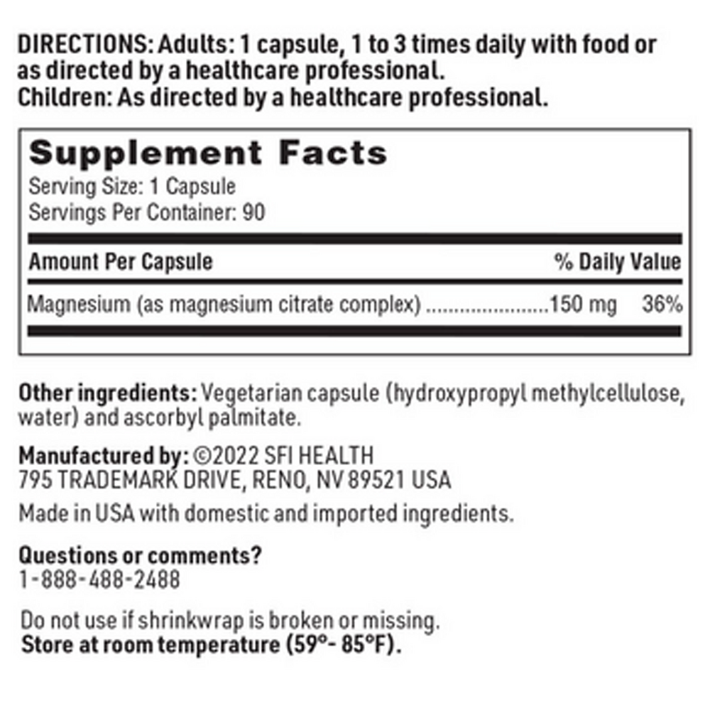 Magnesium Citrate