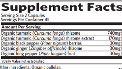 Turmeric Formula