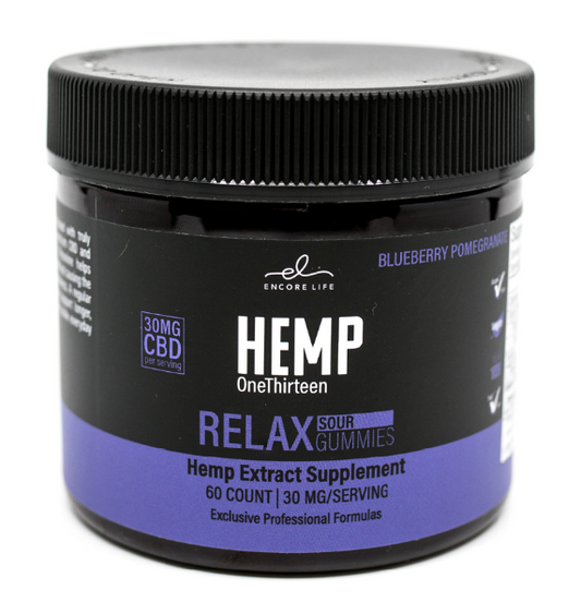 Hemp Relax Sour Gummies