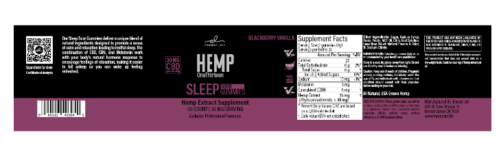 Hemp Sleep Sour Gummies