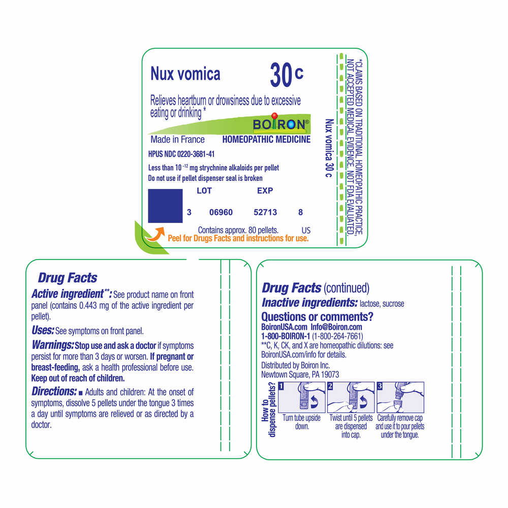 Nux vomica 30c