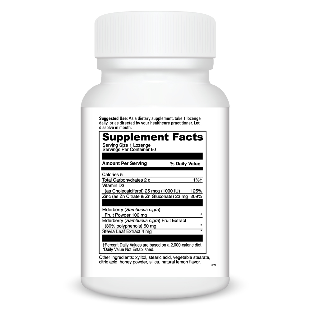 Zinc Lozenge + Elderberry