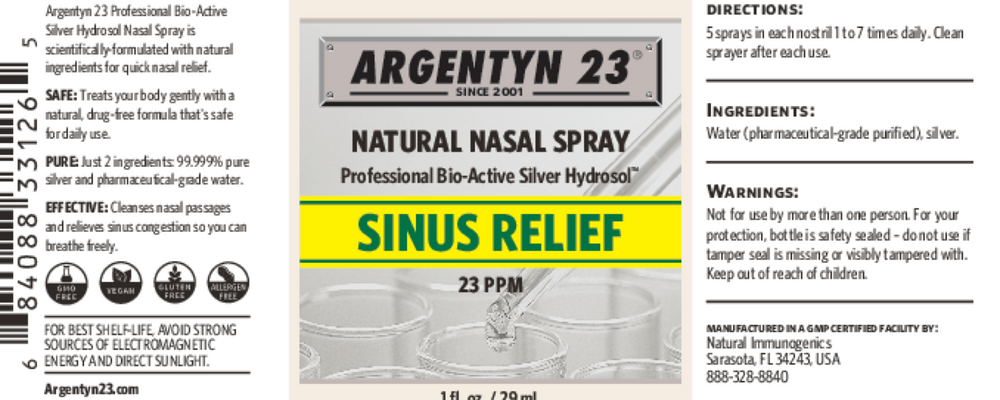 Argentyn 23 Vertical Spray