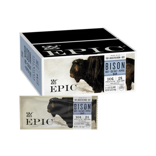 Epic Bison with Beef + Sea Salt + Pepper