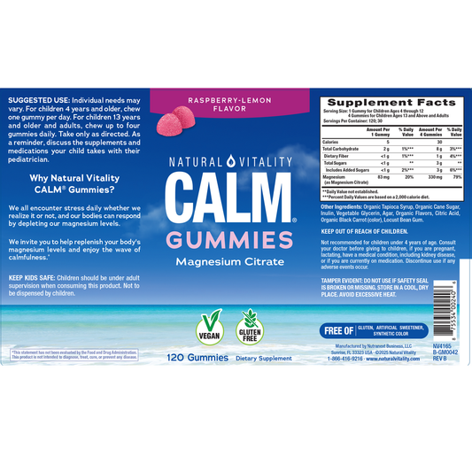 Natural Calm Gummies
