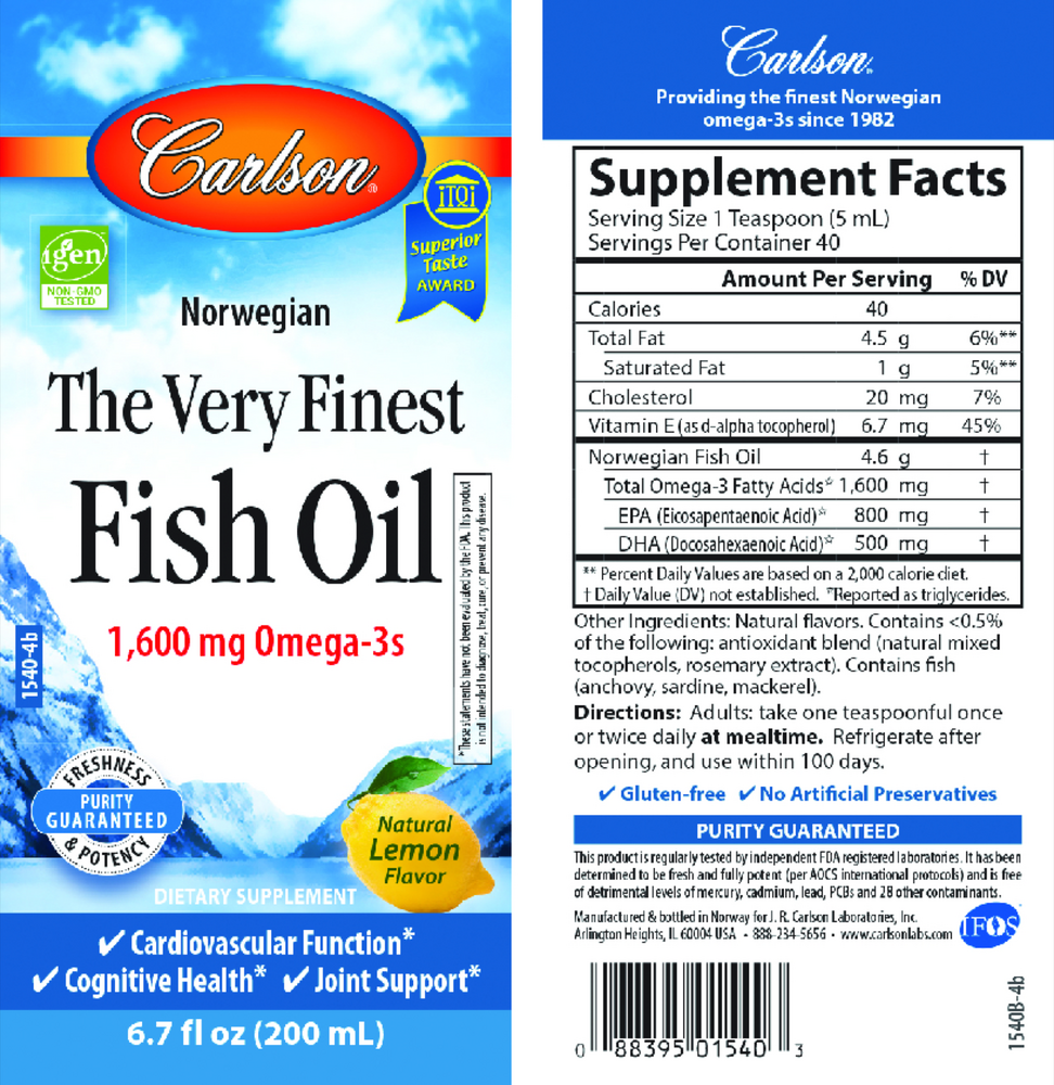 The Very Finest Fish Oil Lemon