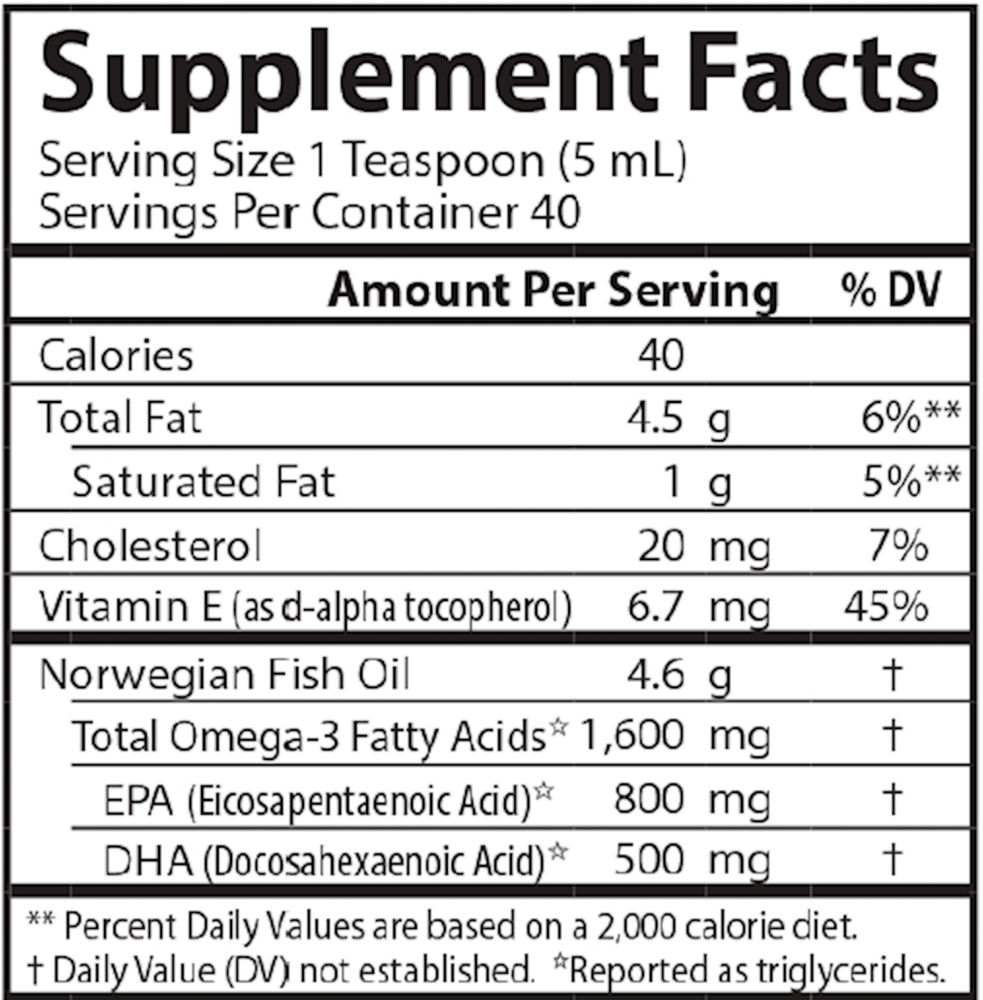 The Very Finest Fish Oil Lemon