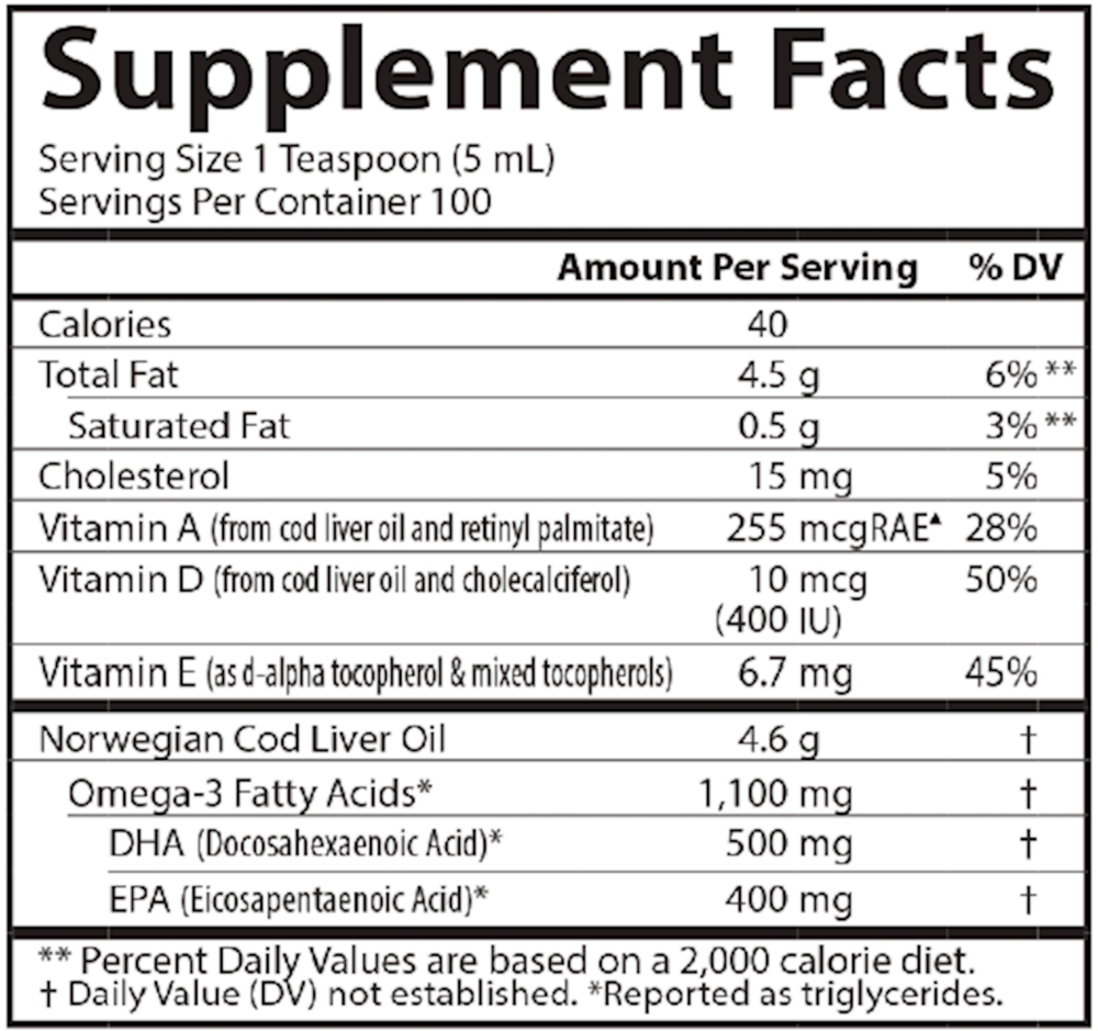 Cod Liver Oil
