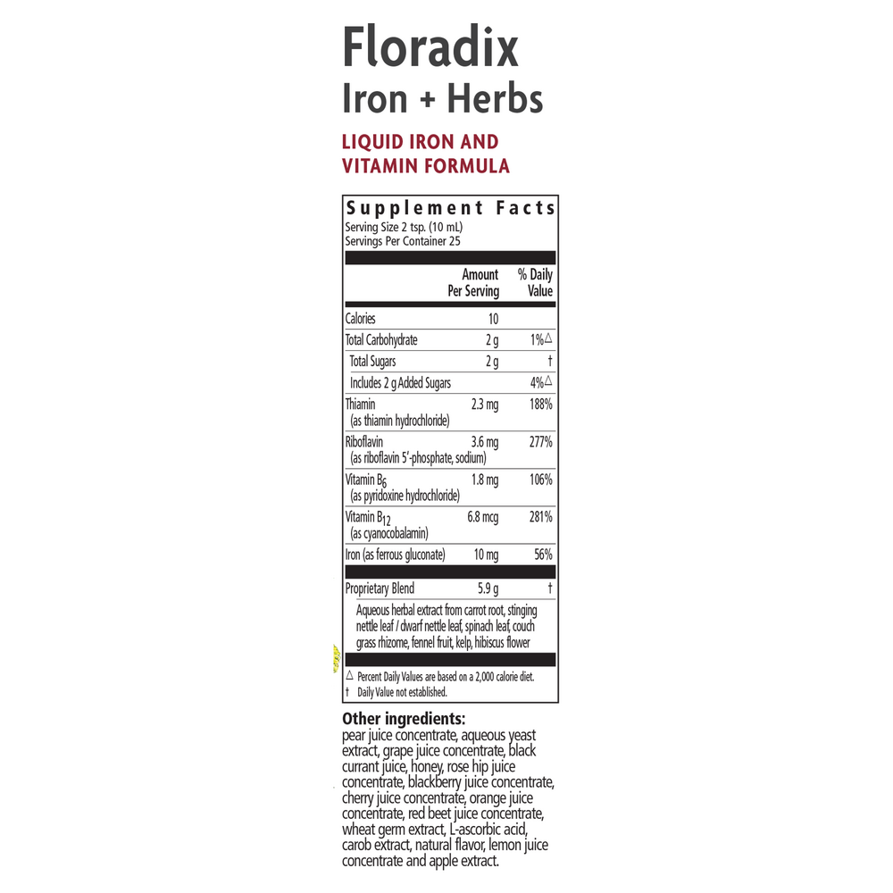 Floravital Iron + Herbs