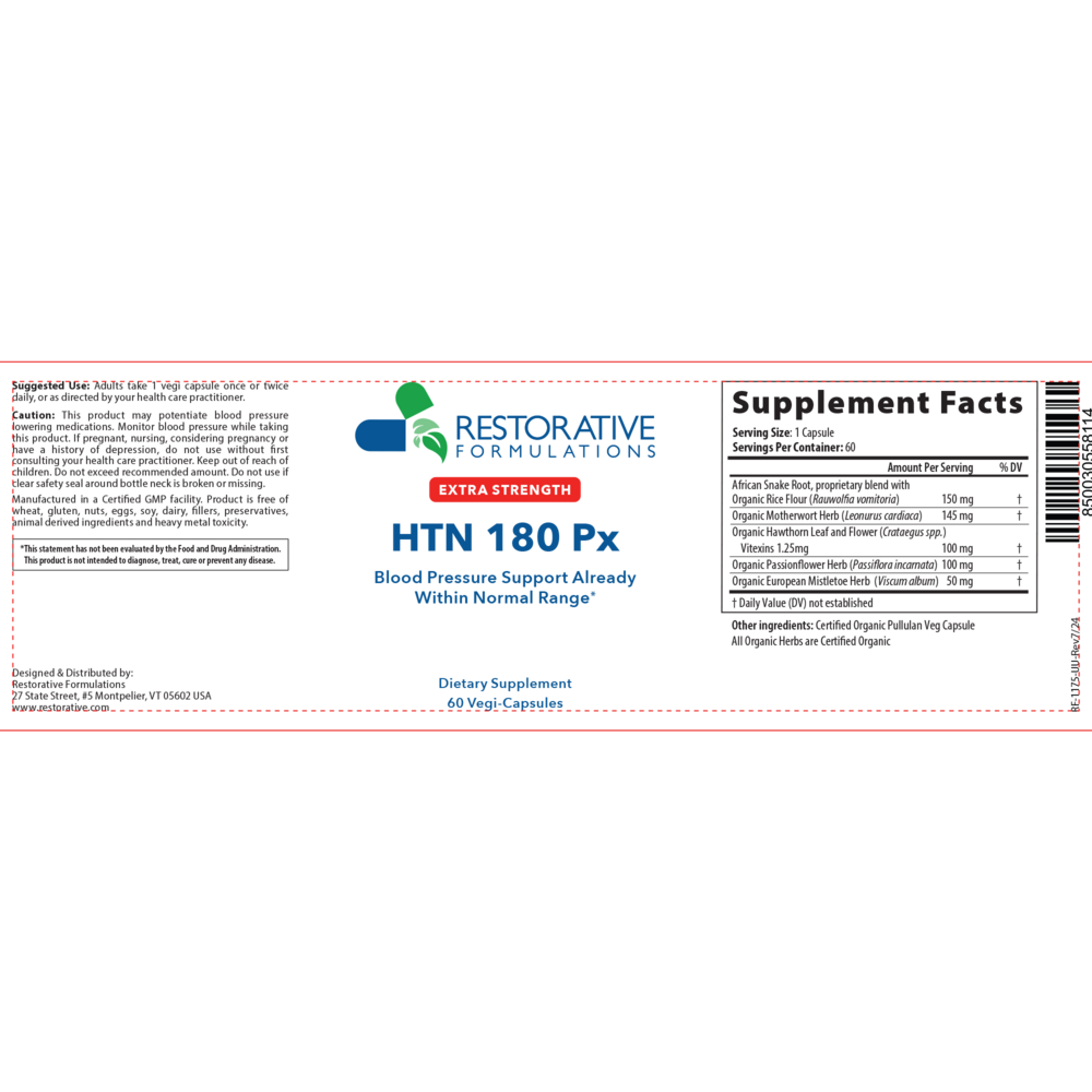 HTN 180 Px Extra Strength
