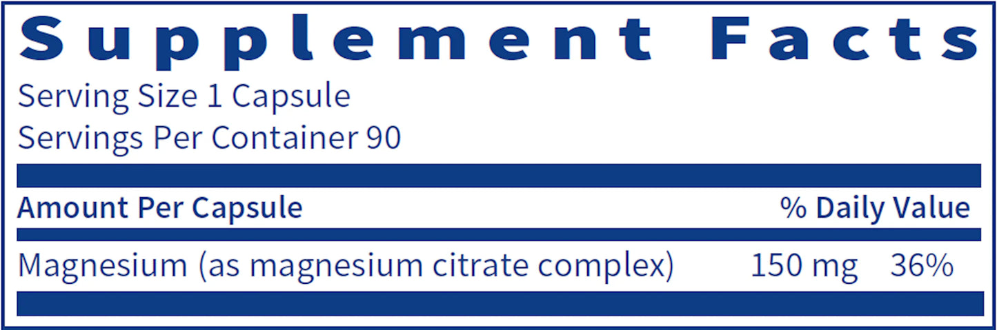 Magnesium Citrate