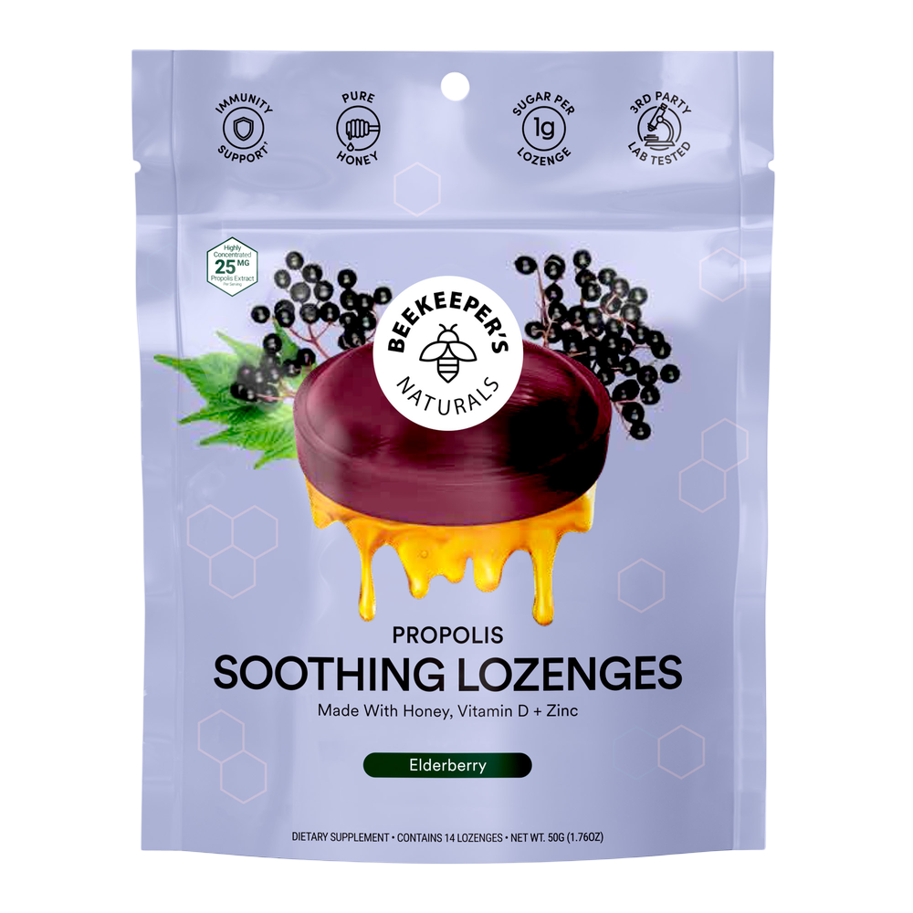 Propolis Soothing Lozenges Elderberry