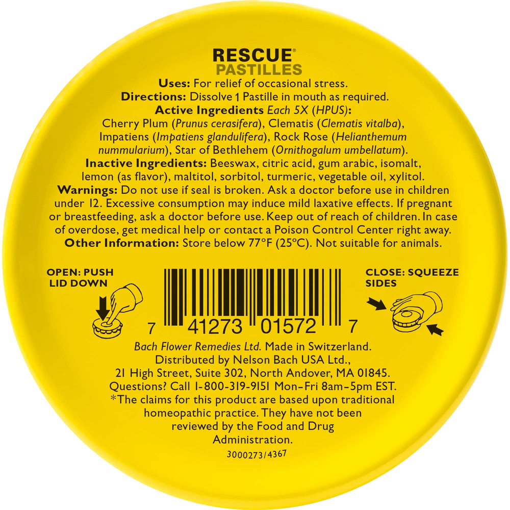 Rescue Pastilles