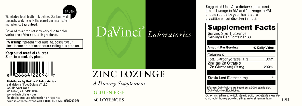 Zinc Lozenge